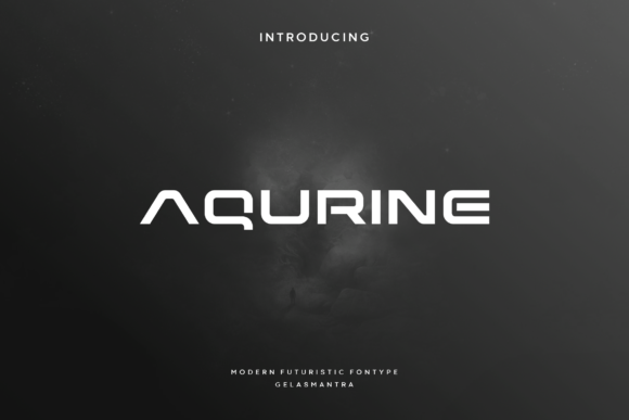 Aqurine Font for Modern Web Design and Branding