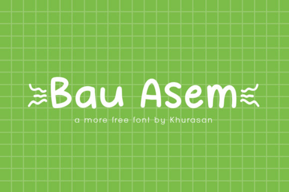 Bau Asem: The Modern Display Typeface for Digital Branding