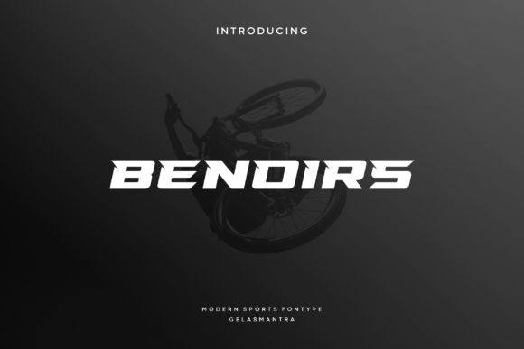Benoirs Font for Dynamic Craft Projects