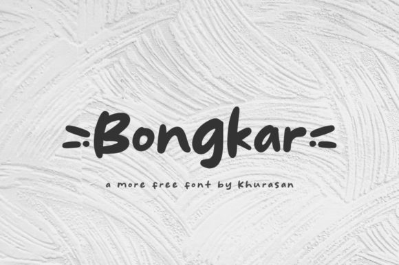 Bongkar: The Modern Display Font for Polished Branding