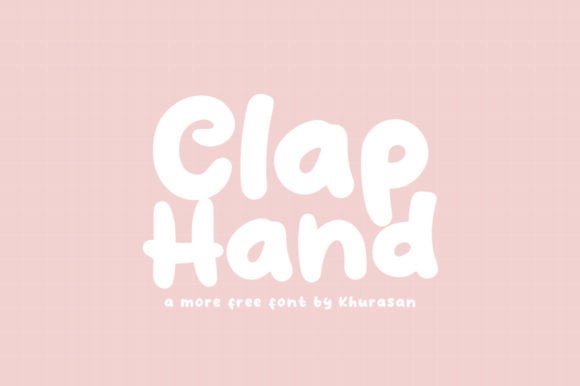 Clap Hand: A Modern Display Typeface for Editorial Design
