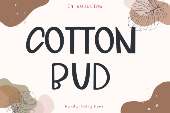 Cotton Bud Font for Eye-Catching Digital Designs
