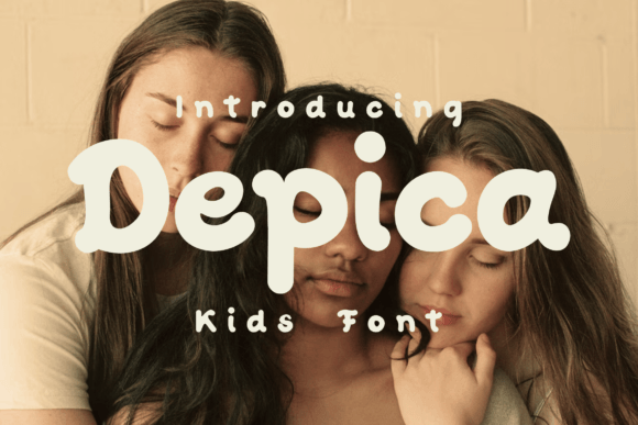 Depica Kids: A Modern Display Typeface for Digital Branding