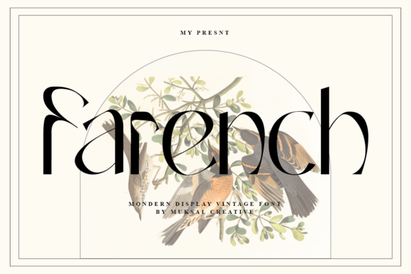 Farench Font for Modern Branding and Vintage Appeal