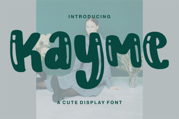 Kayme: A Modern Display Font for Editorial Design