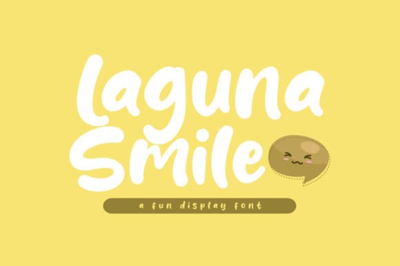 Laguna Smile: The Perfect Playful Typeface for Your Creative Shop