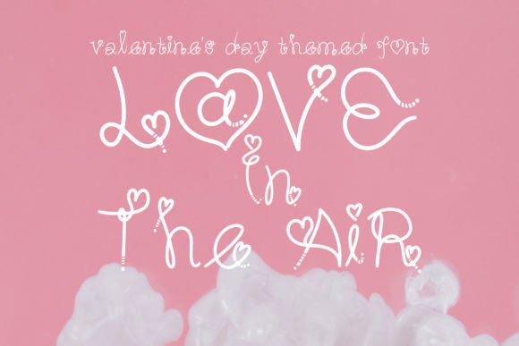 Love in the Air: A Charming Font for Handmade Creations