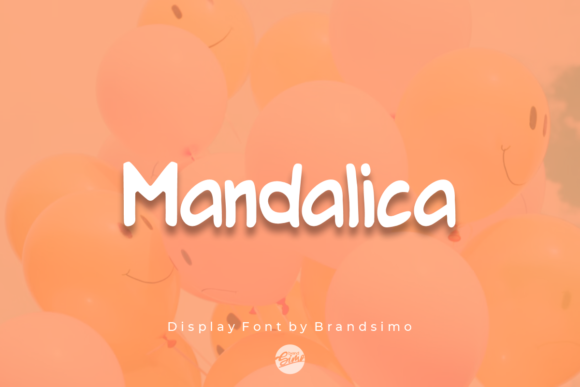 Mandalica: A Groovy Display Font for Creative Projects