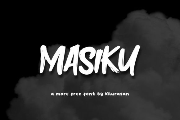 Masiku: The Modern Display Font for Polished Branding