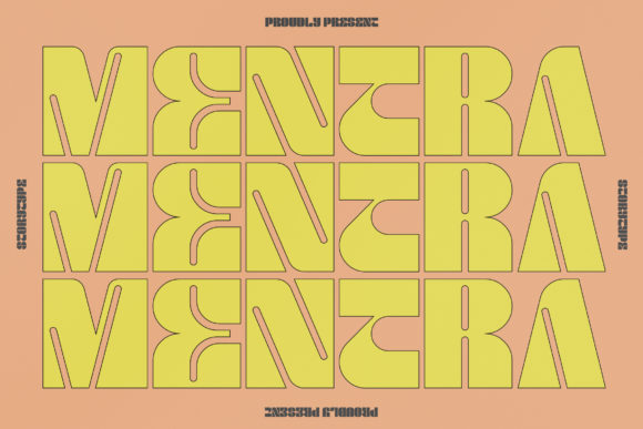 Mentra: A Cool Display Font for Modern Editorial Design
