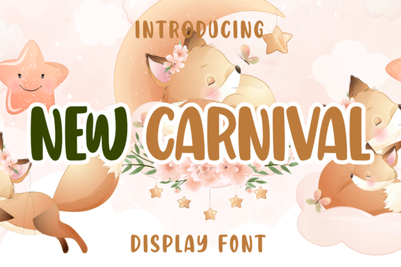 New Carnival: The Magical Display Font for High-Impact Campaigns