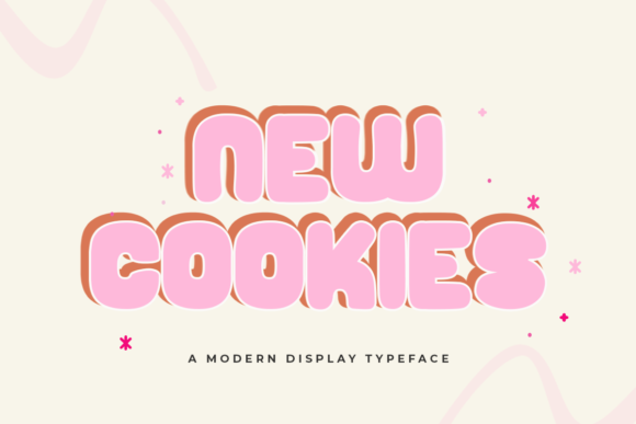 New Cookies Font for Playful Editorial Design