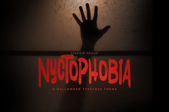 Nyctophobia: A Unique Display Font for Editorial Design