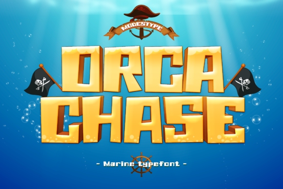 Orca Chase: The Futuristic Font for Eye-Catching Campaigns