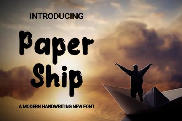 Paper Ship Font: A Stylish Display Type for Creative Projects