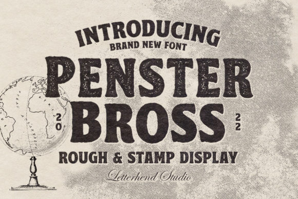 Penster Bross Display Font for Bold Branding and Visual Impact