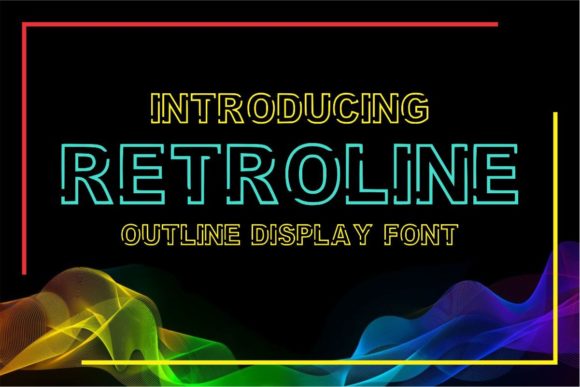 Retroline: The Bold Display Font That Elevates Campaigns