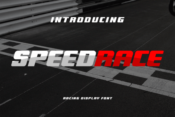 Speedrace: The Ultimate Display Font for High-Energy Web Design