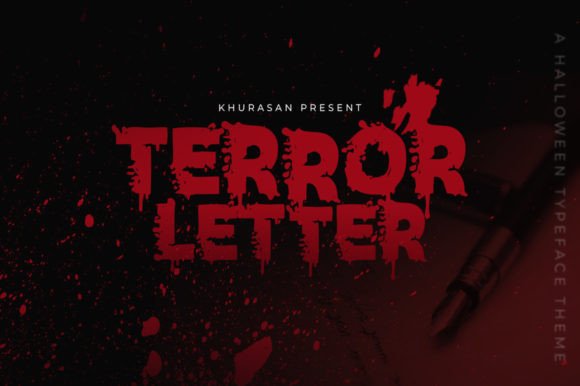 Terror Letter: The Spooky Display Font for Halloween Creations