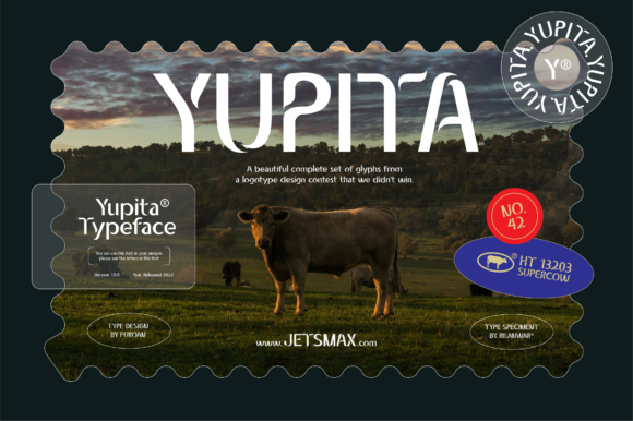 Yupita: A Stylish Font for Modern Branding Projects